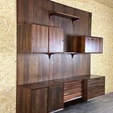 1960s 1970s Rio Rosewood Shelving System by Poul Cadovius for Cado Denmark