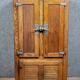 Large Prestcold brand bar fridge or store cooler in oak