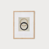 Monotype on paper original dated and signed without the frame