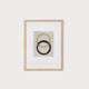 Monotype on paper original dated and signed without the frame