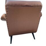 2 Vintage Armchairs - Mid Century Modern Style