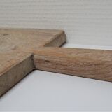 Cutting board solid wood patinated vintage