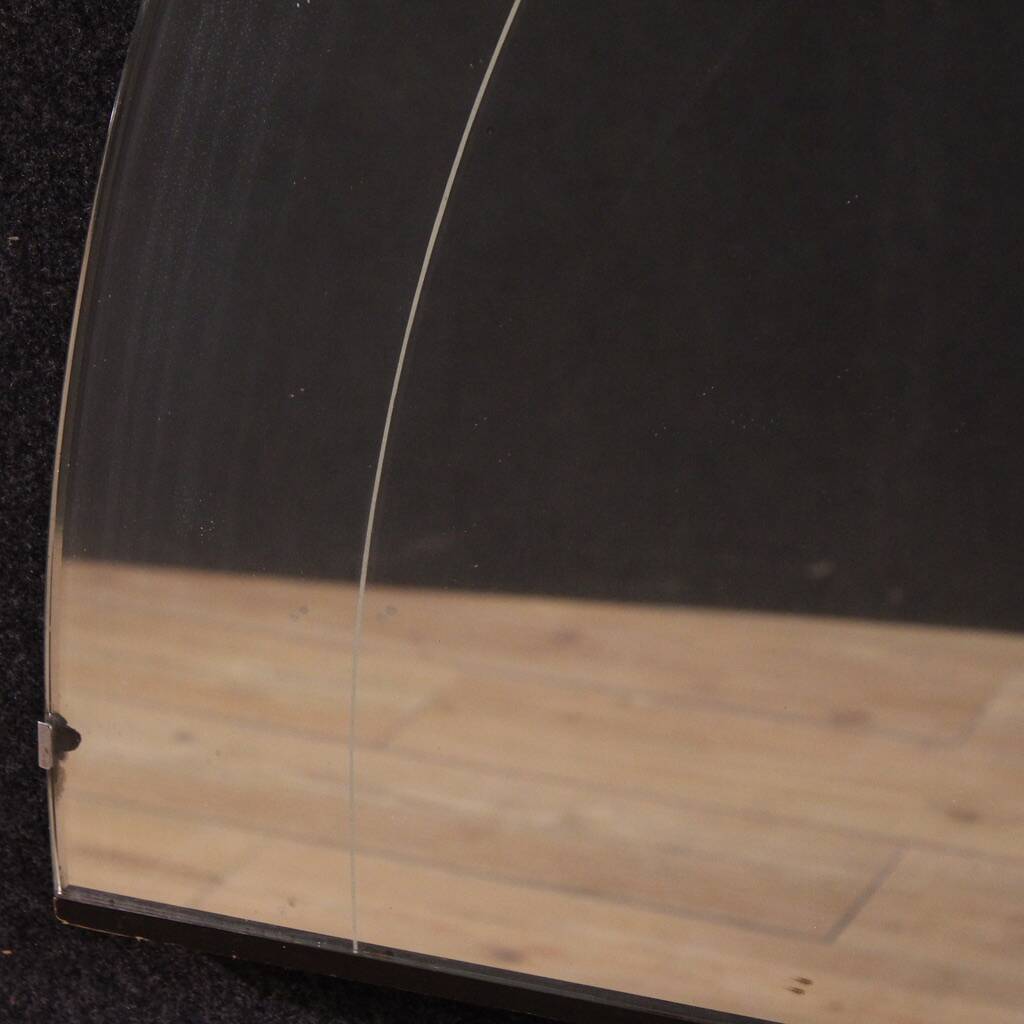 Miroir en demi-lune italien du 20e siècle