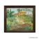 Vintage oil painting of a Mediterranean village, Alexander Michael 1975.