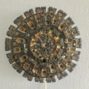Danish ceramic wall lamp 1960