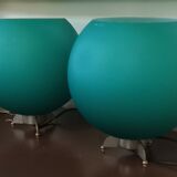 Vintage pair of Murano de Majo lamps