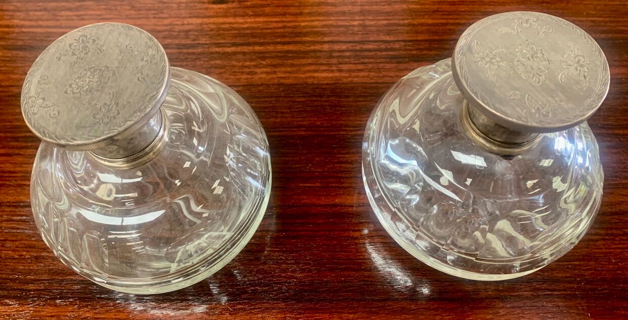 Flacons en cristal saint louis