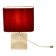 Romeo Rega lucite table lamp, 1970s