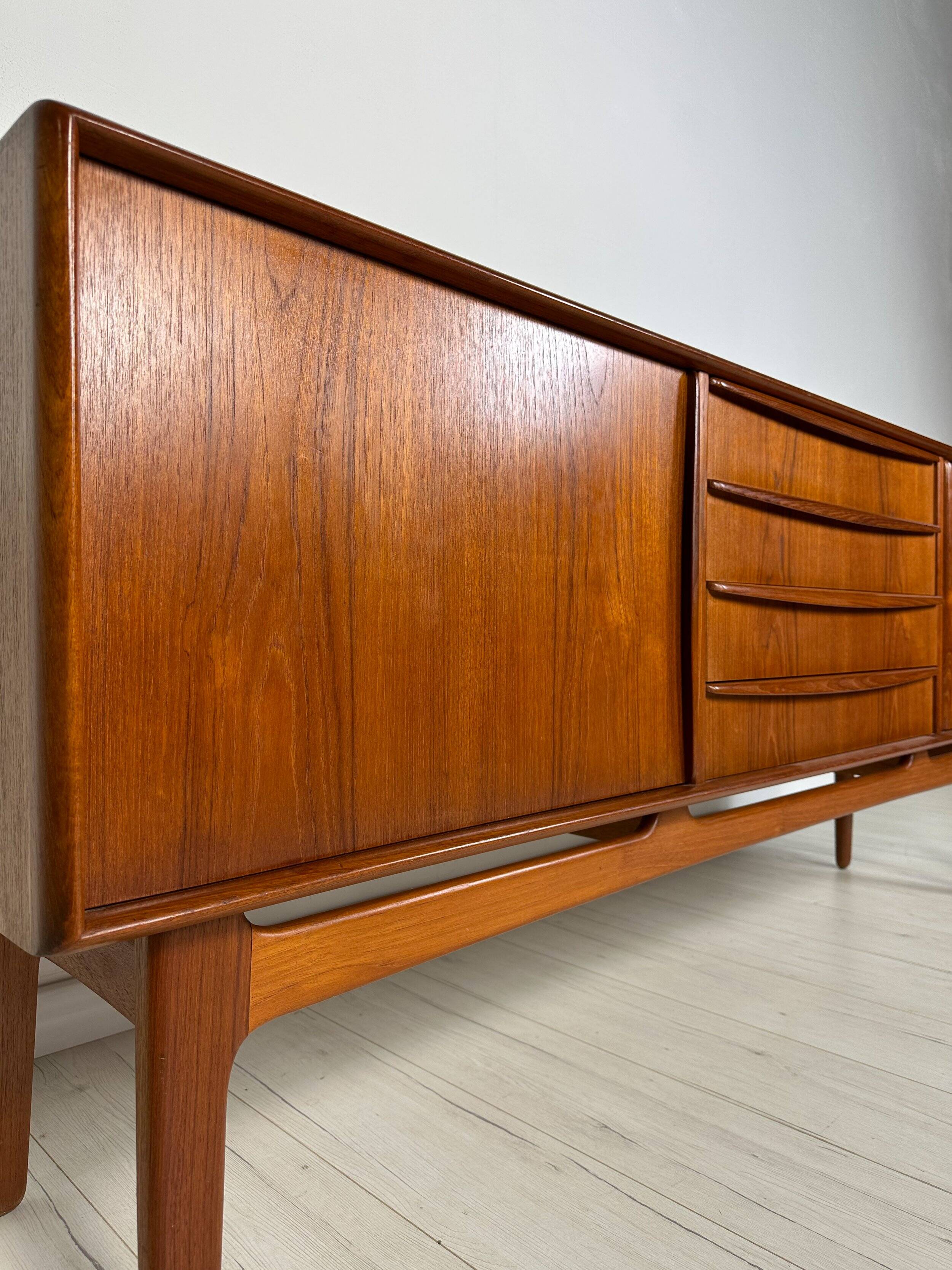 1960s vintage Danish teak sideboard by Svend Åge Madsen for K. Knudsen & Søn