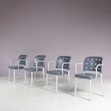 Set of 4 "Minni" chairs from the 1980s by Antonio Citterio for Halifax, Italy