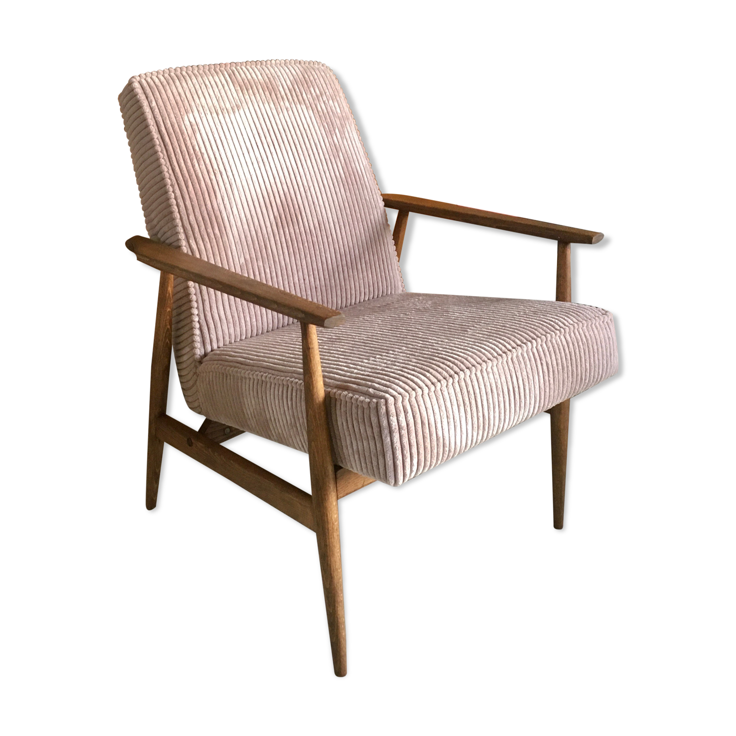 Fauteuil original vintage poli 300-190