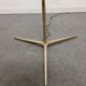 Minimalist bronze and brass floor lamp from the 50s/60s