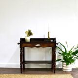 Solid wood serving cart