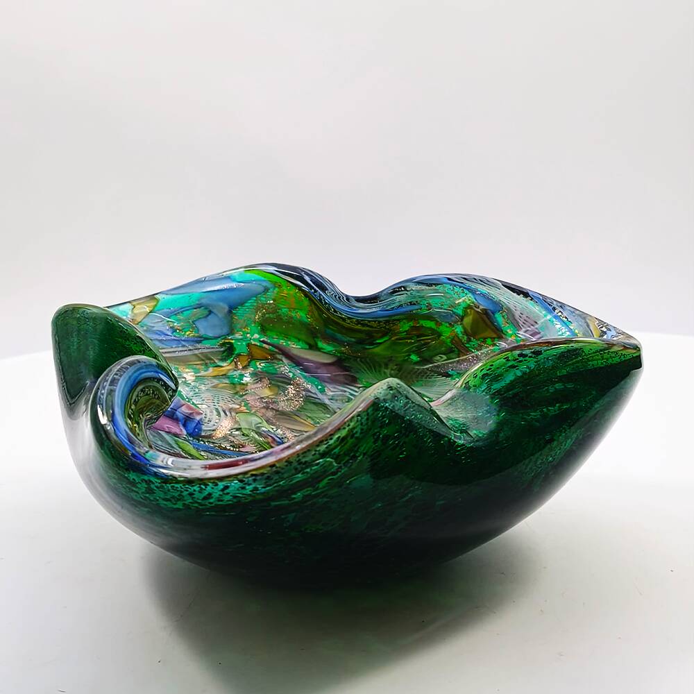 1950s Big Ashtray in Murano Glass by Dino Martens.