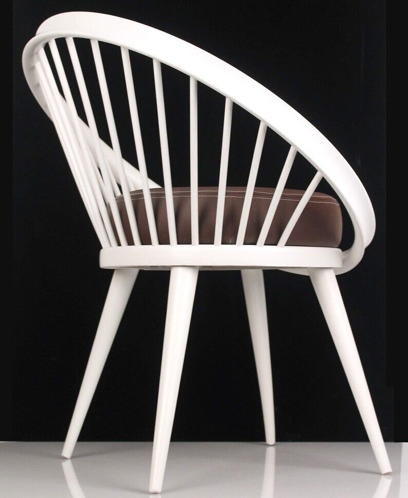 Paire de chaises de salon danoises vintage