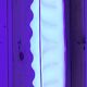 Large Stilux cinema wall lamp Art Deco Italy herringbone pattern