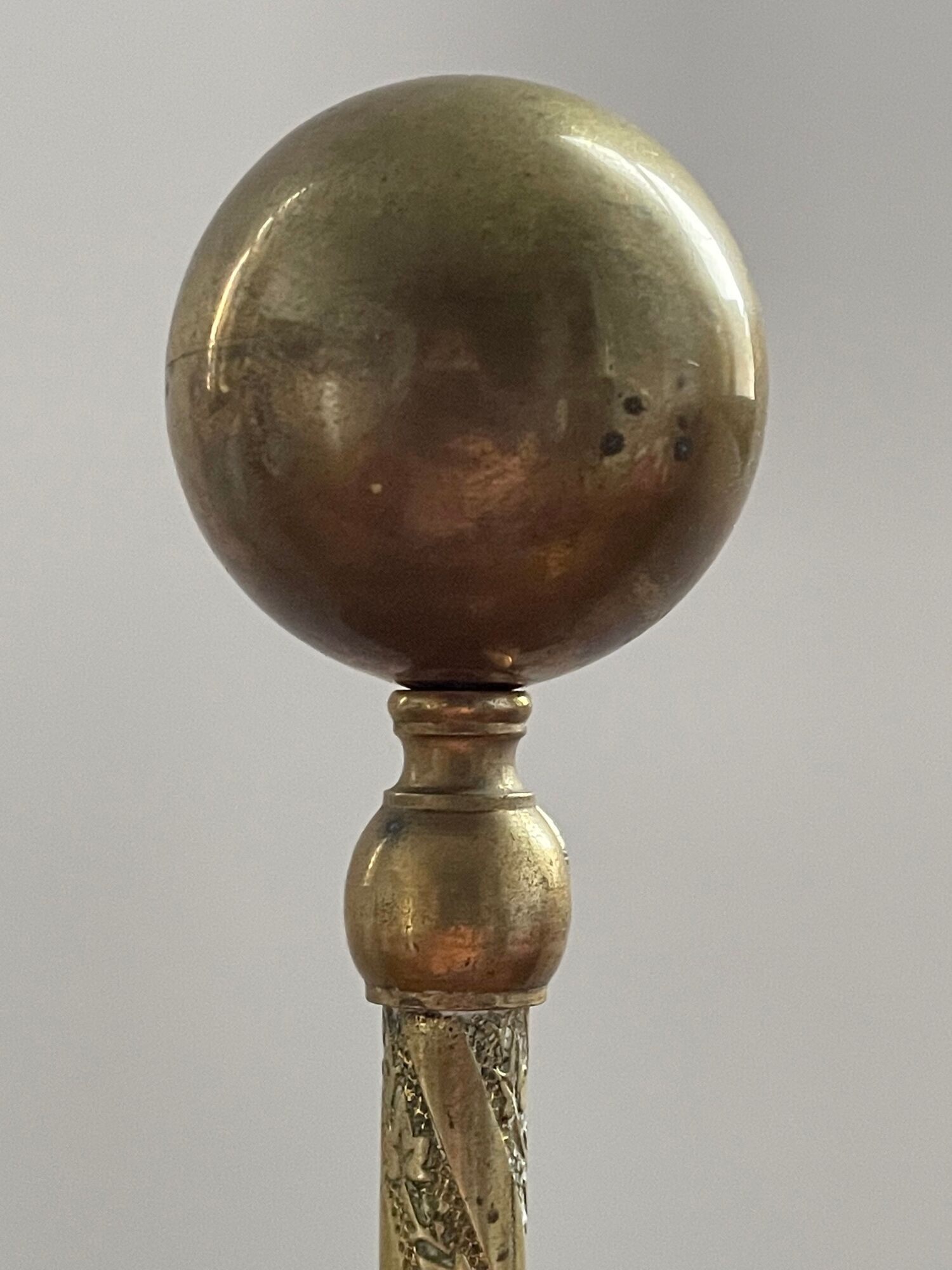 Hat holder siegel & hommey xixth in bronze
