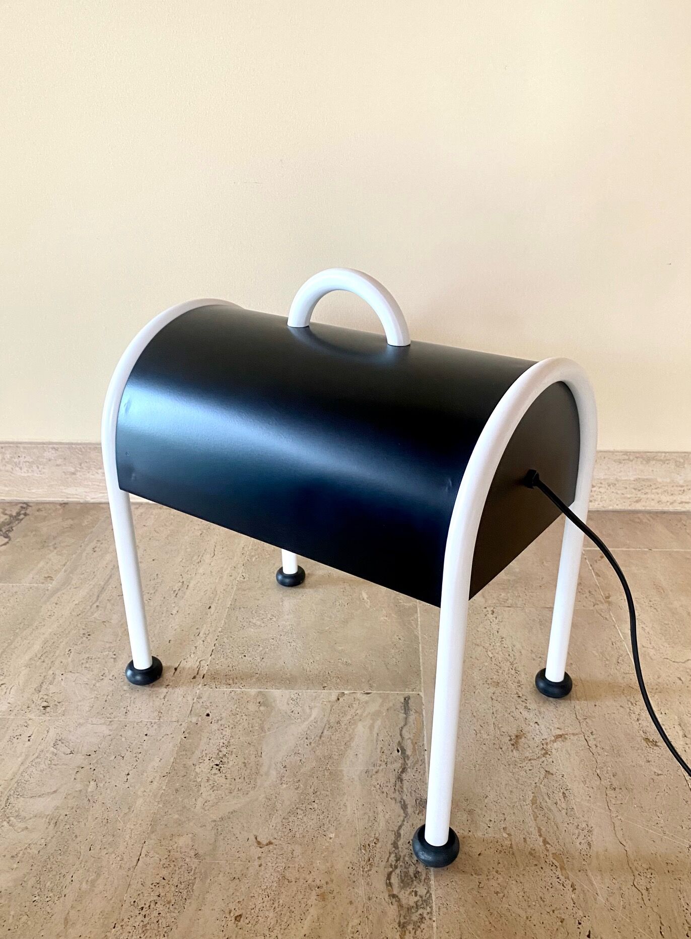 Table lamp model valigia by Ettore Sottsass for Stilnovo, 1977