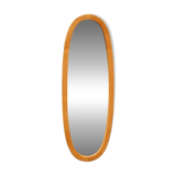 Oval wall mirror 118 x 42 cm