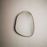 Miroir laiton doré 51 cm