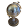 Vintage 1960s Brass World Map Globe Lighter #E2