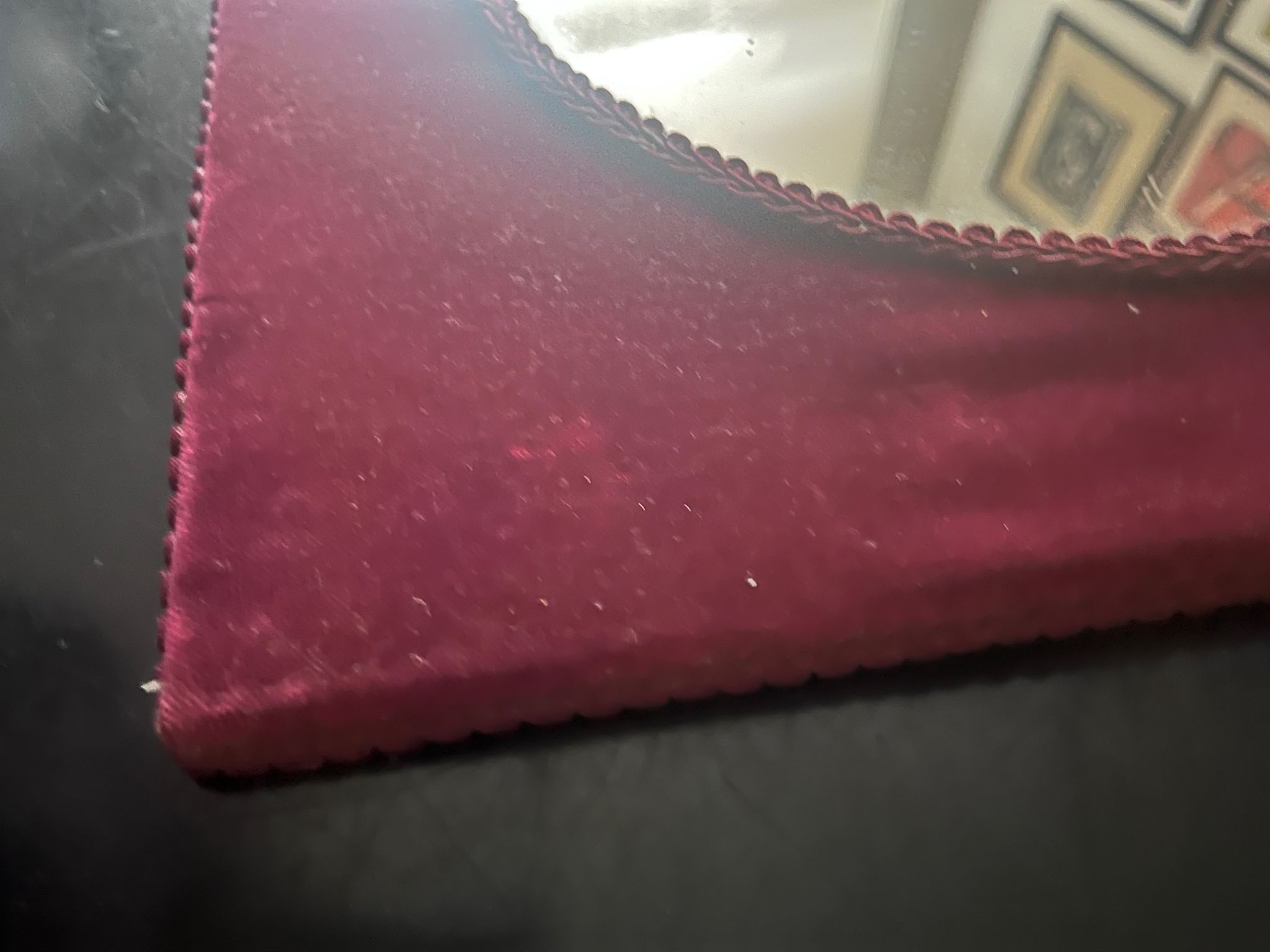 Velvet mirror 1970