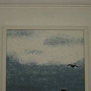 Oil on Canvas “Orrtupparna Samlas” by Bruno Wiklund,Vintage & Framed 61x53cm