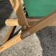 Vintage folding armchair