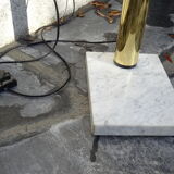 Lamppost thrush golden metal