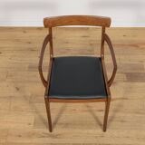 Danish Dining Chairs by Ole Wanscher for Poul Jeppesens Furniture Factory.