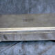 English silver metal card box