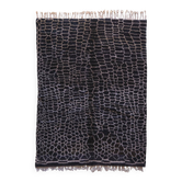 Black Beni Ourain Rug - 250 x 184 cm