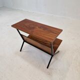 Mid century dutch side table or magazine rack, 1960's