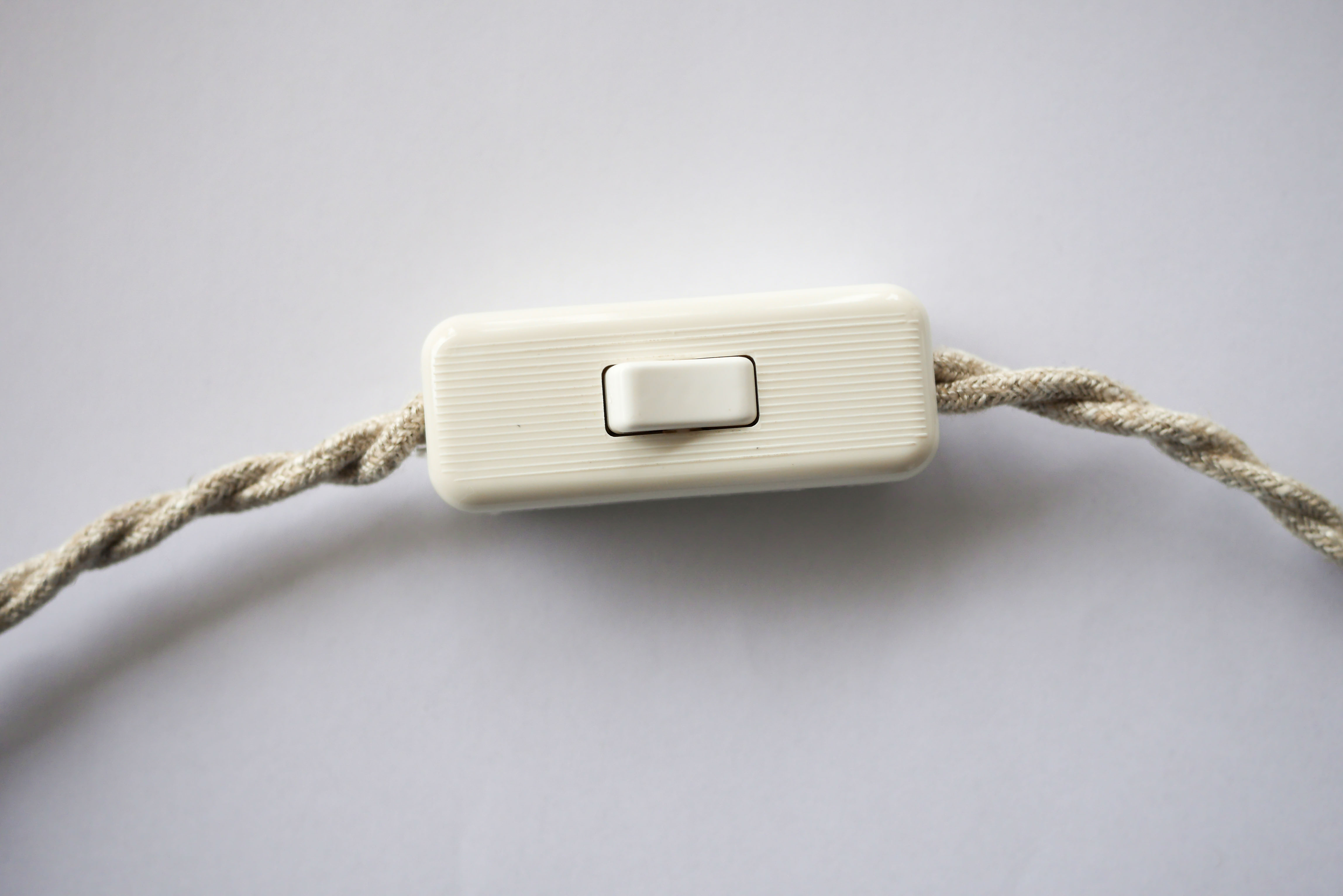 Vintage glass installation lamp from Clichy