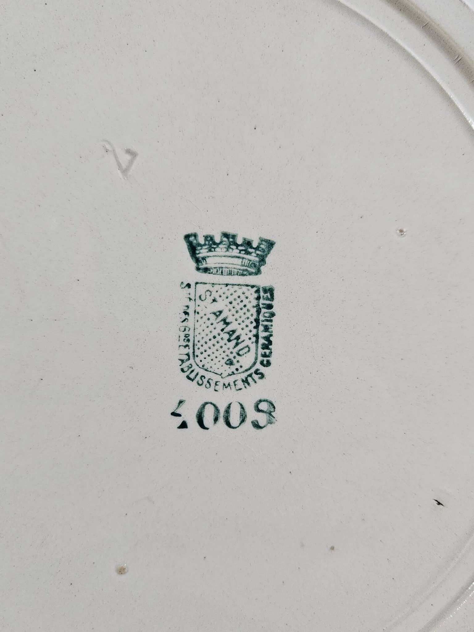 Plat rond St Amand