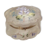 Candy box enamelled glass