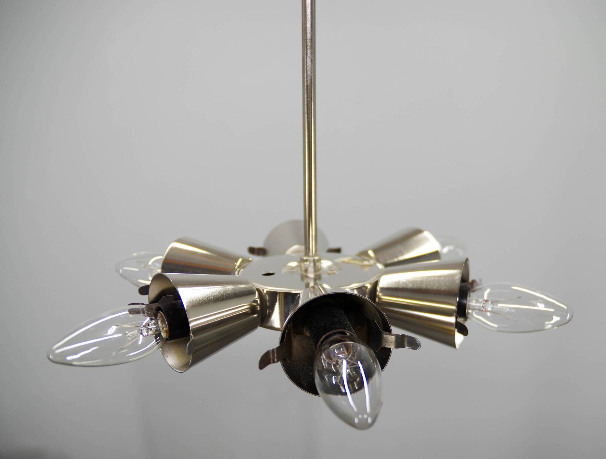 Mid-Century Sputnik Chandelier by Kamenický Šenov, Czechoslovakia, 1960s