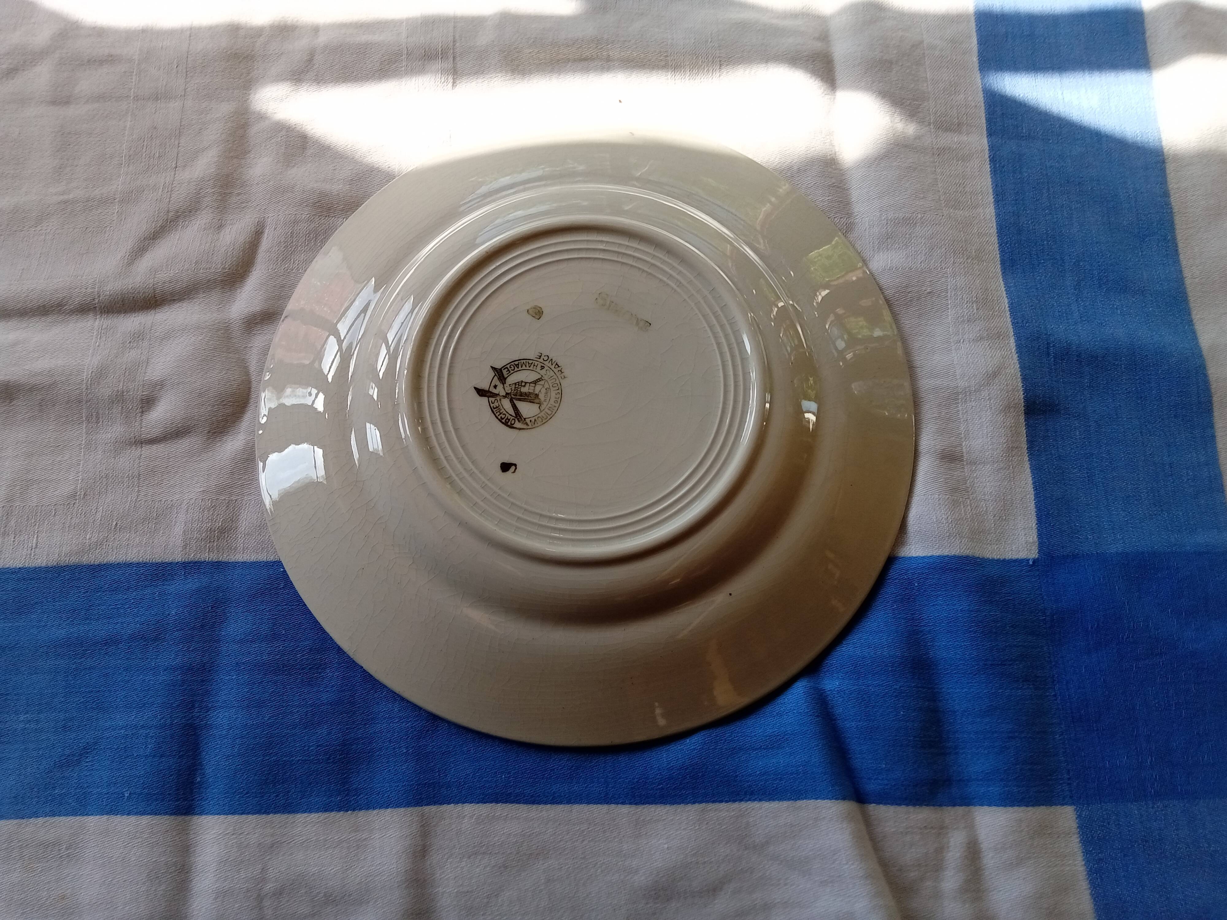 6 Terre de Fer flat plates