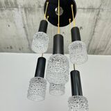 Modern mid-century pendant lamp by Elektroinstala Jílové