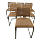 Ensemble de 6 chaises Cesca de Marcel Breuer pour Gavina, années 1960