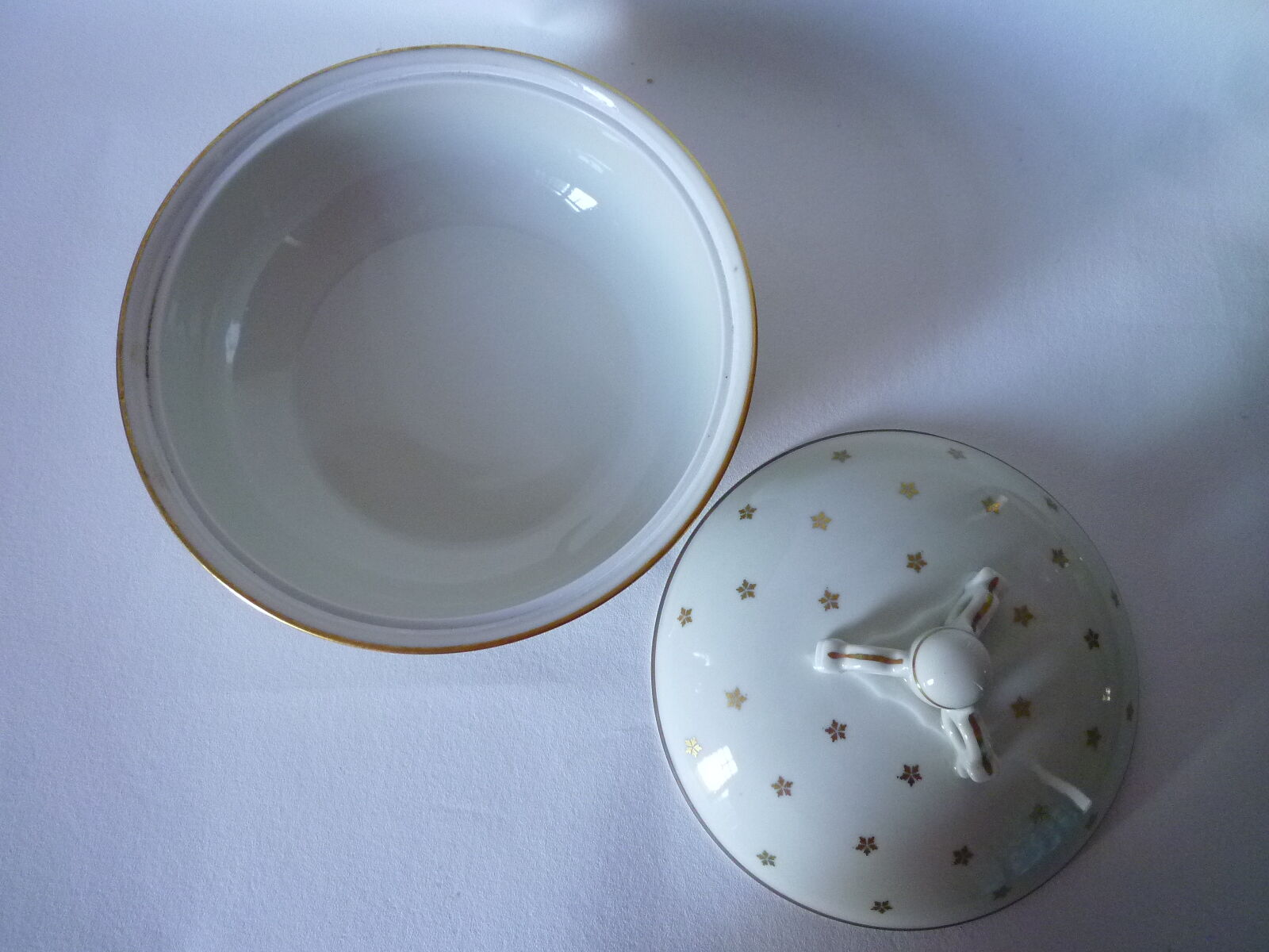 Old porcelain dish