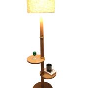Lampadaire serviteur en bois, Vintage - Années 50
