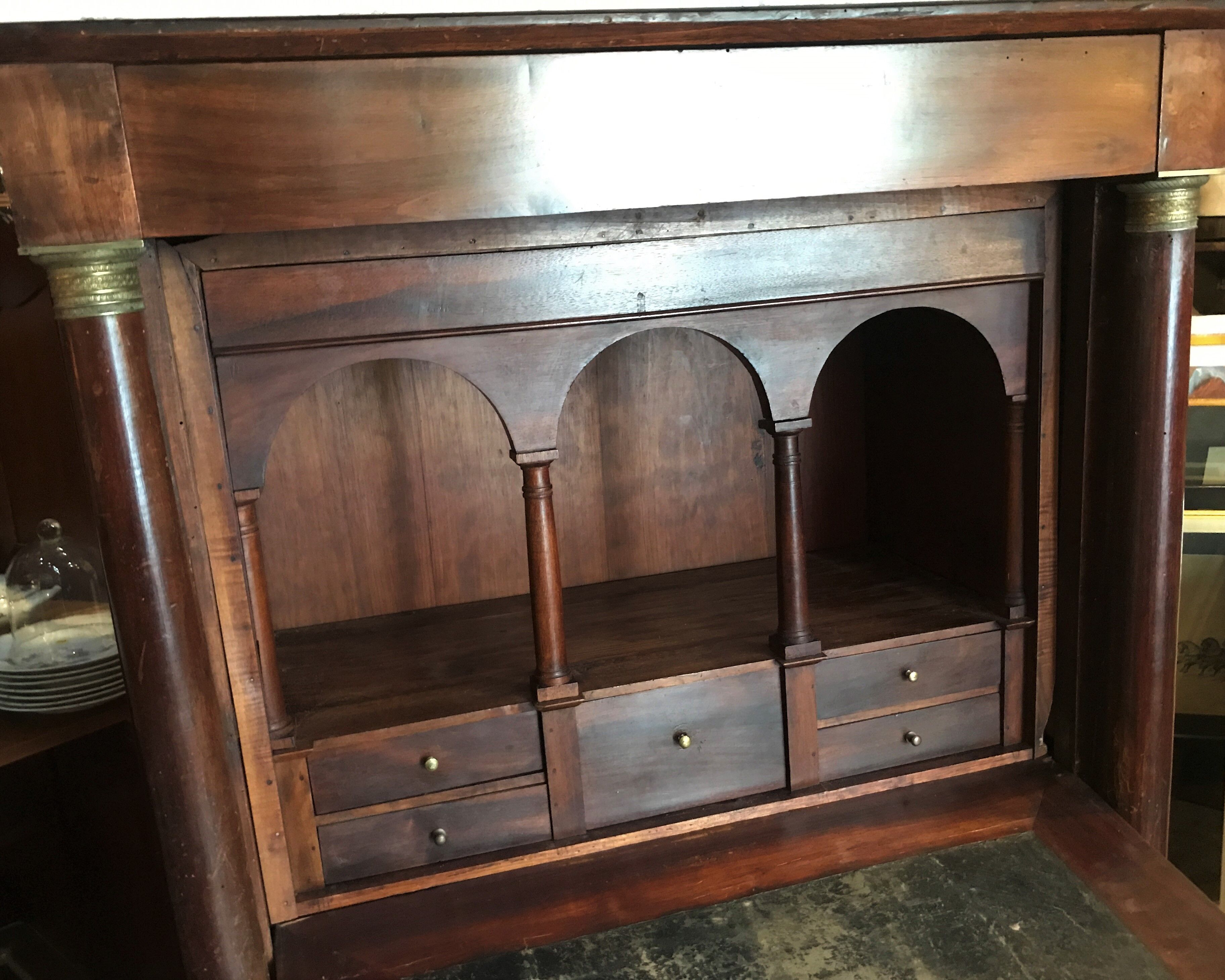 Mahogany Empire writing desk