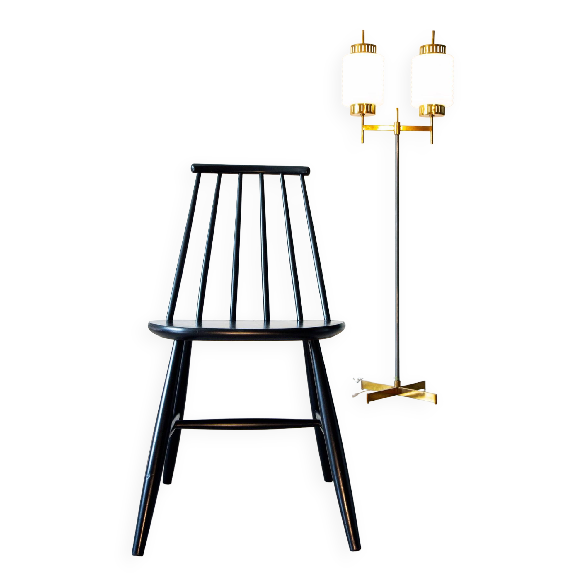 Chaise scandinave Hagafors, suède 1950