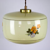 Suspension en verre vintage