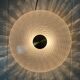 Large Mid-Century Italian Murano Swirl Glass Flush Mount, 1970s