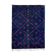 Modern Moroccan carpet dark blue