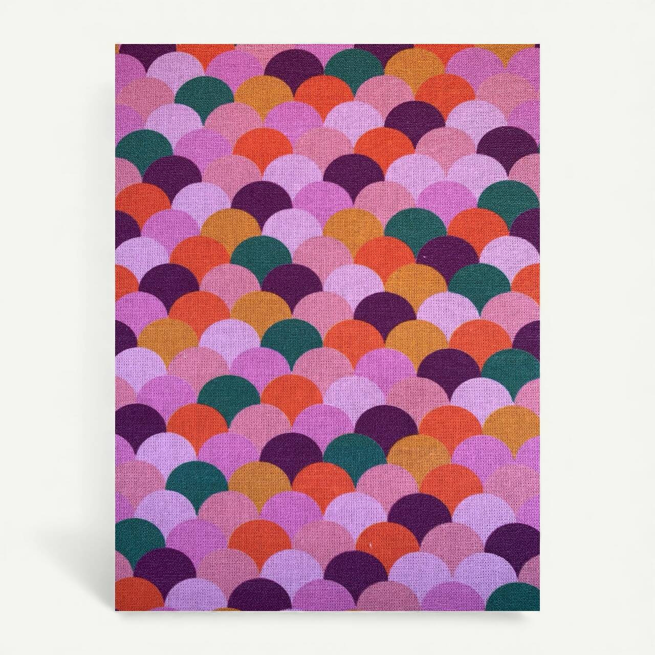 Vintage coral pink weekly planner H120