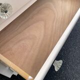 Art Deco chest of drawers with moustache feet, 1930