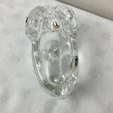 Solid crystal ram ashtray